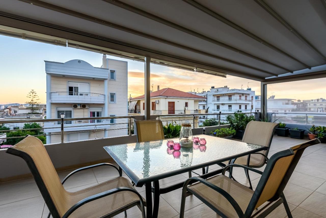 Luxury Villa In City Center With Rooftop Swimming Pool Chania  Exterior photo